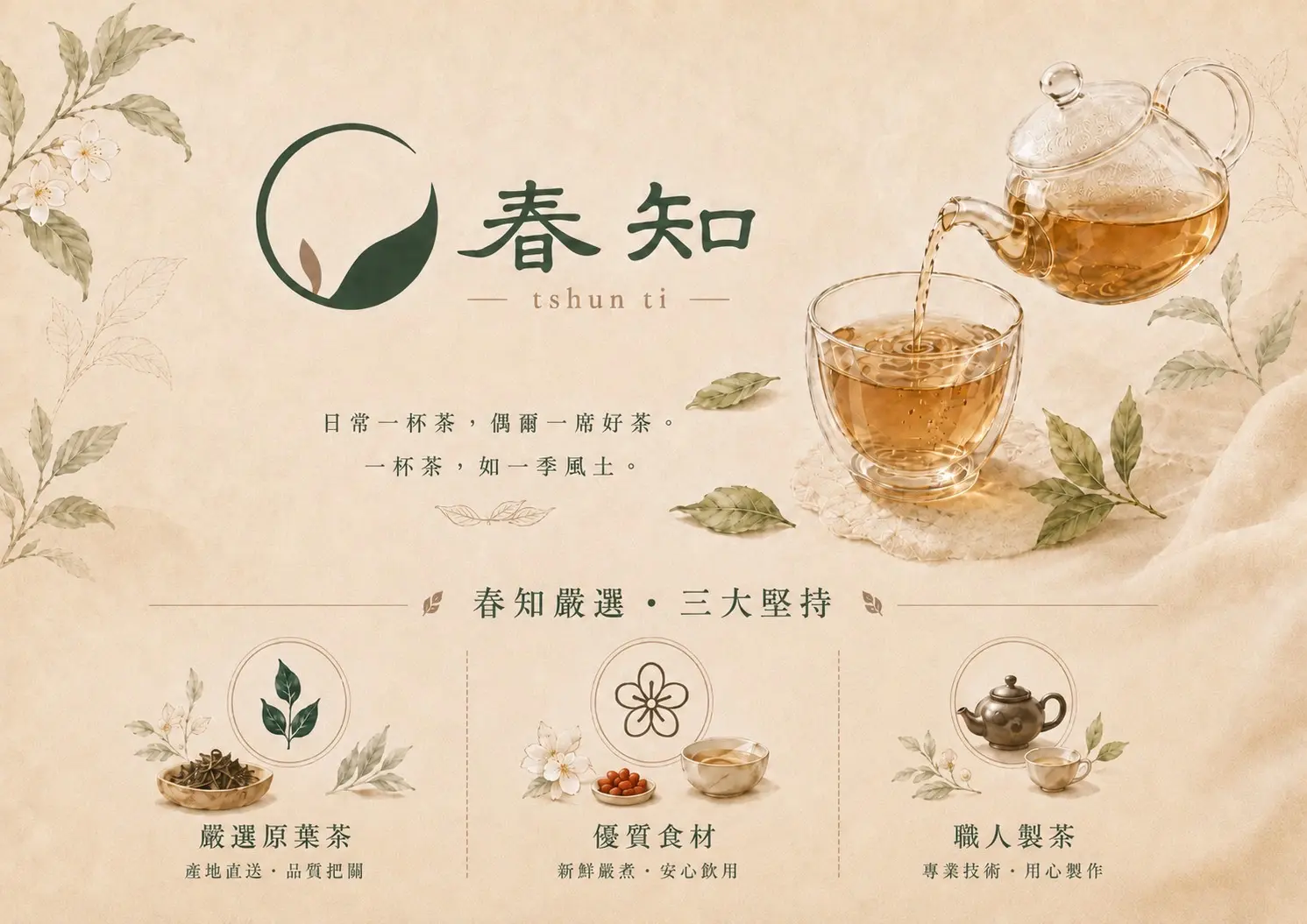 春知茶飲品牌 DM